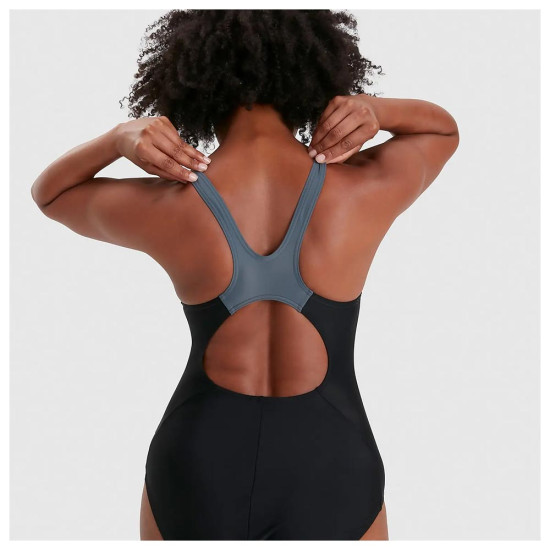 Speedo Γυναικείο ολόσωμο μαγιό Colourblock Splice Muscleback Speedo Γυναικείο ολόσωμο μαγιό Colourblock Splice Muscleback